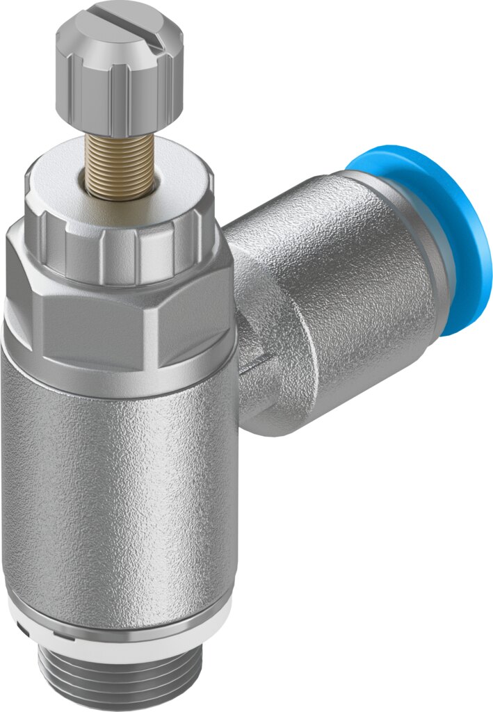 One-way flow control valve