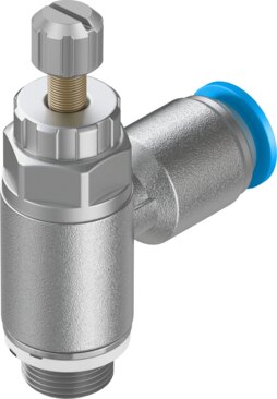 One-way flow control valve
