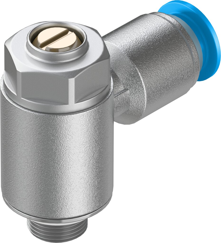 One-way flow control valve