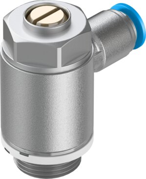 One-way flow control valve