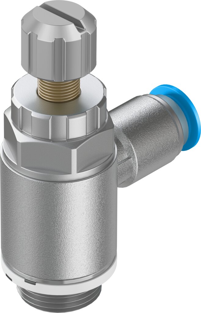 One-way flow control valve