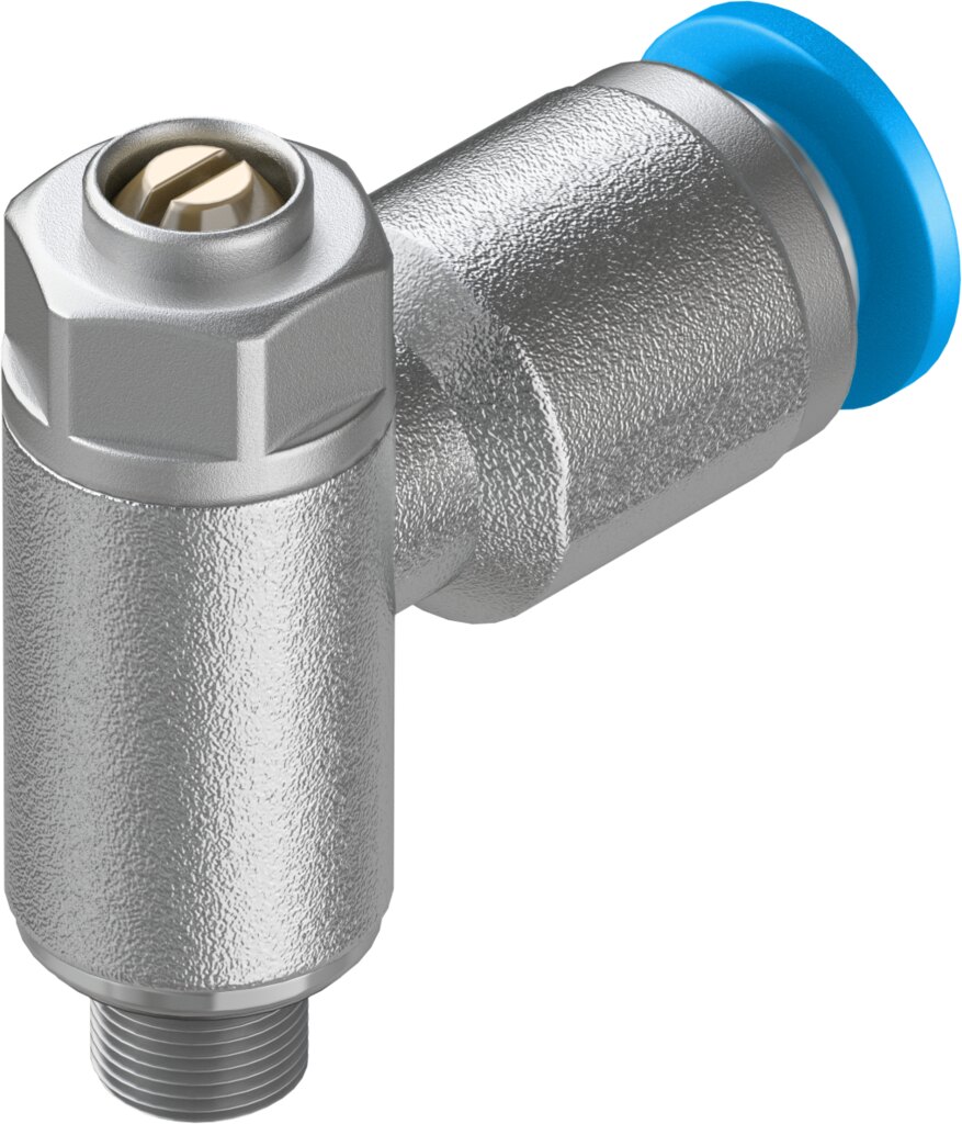 One-way flow control valve