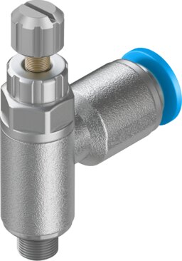One-way flow control valve