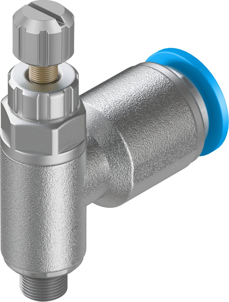 One-way flow control valve