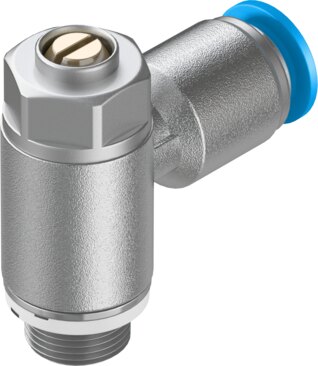 One-way flow control valve