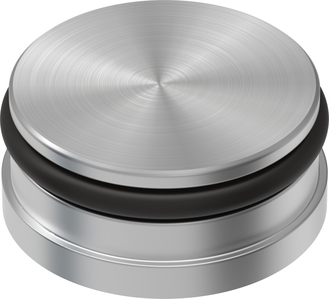 Sealing component and separator to ISO 5599-1