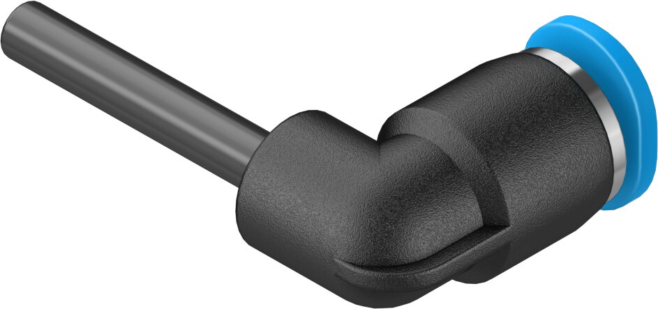 Push-in L-connector