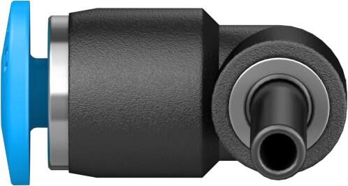 Push-in L-connector