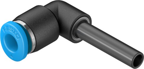 Push-in L-connector