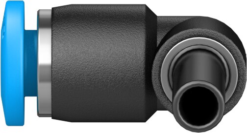 Push-in L-connector