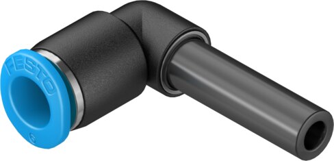 Push-in L-connector