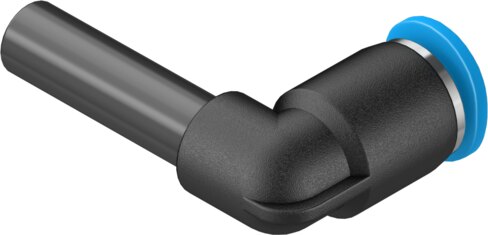 Push-in L-connector