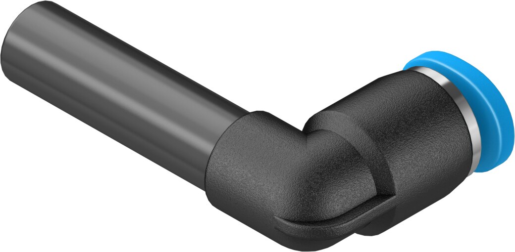 Push-in L-connector