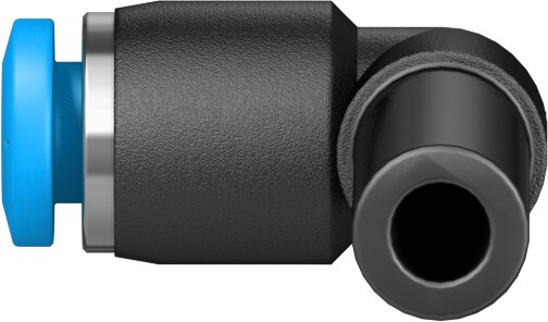 Push-in L-connector