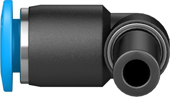 Push-in L-connector