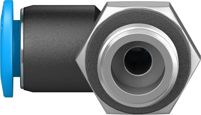 Push-in L-fitting