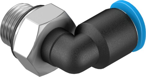 Push-in L-fitting