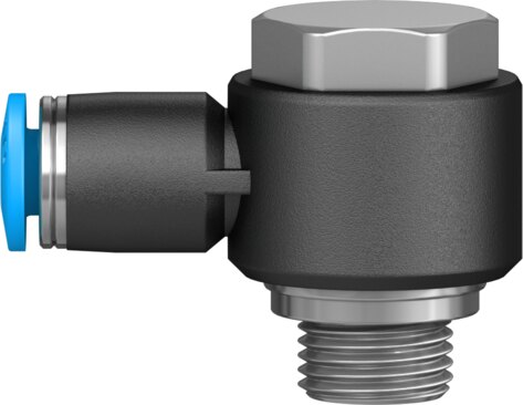 Push-in L-fitting