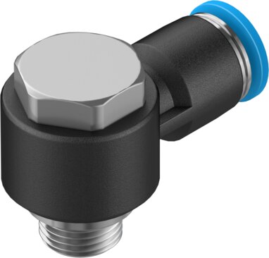 Push-in L-fitting