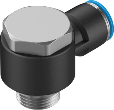 Push-in L-fitting