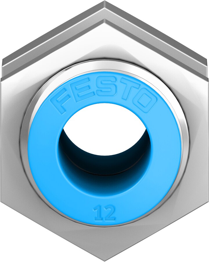Push-in bulkhead connector