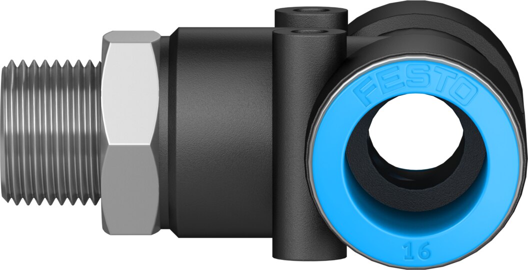 Push-in T-fitting