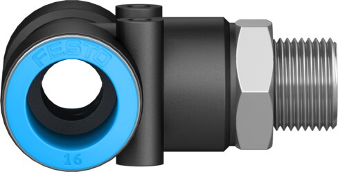 Push-in T-fitting
