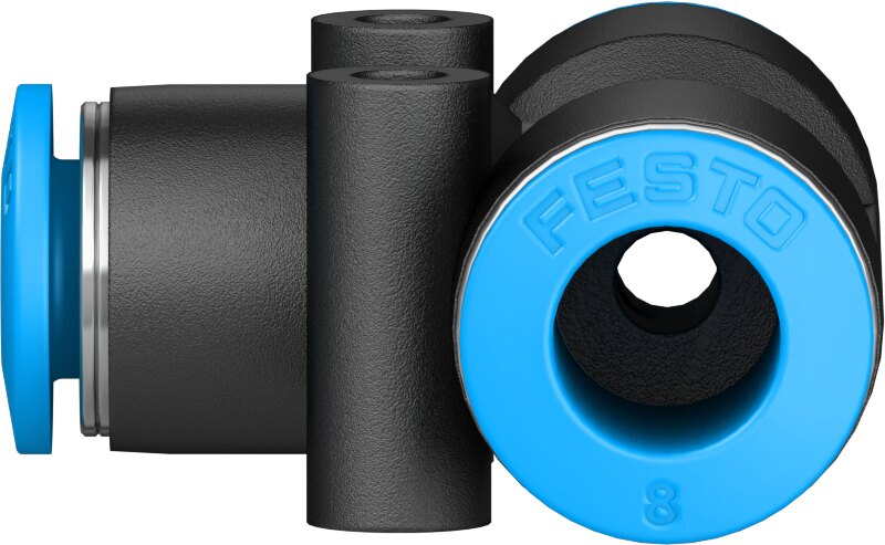 Push-in T-connector
