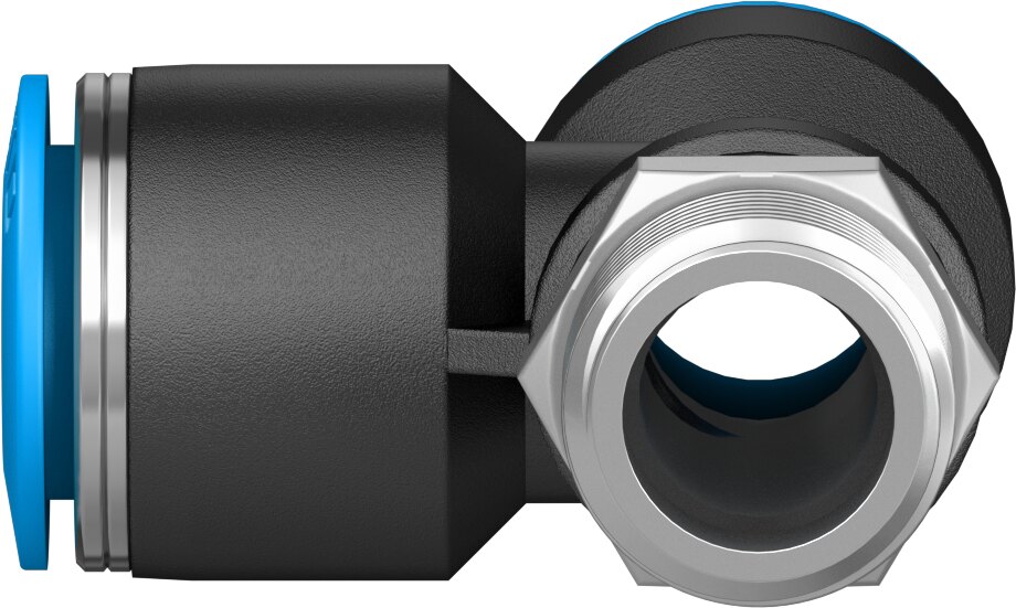 Push-in T-fitting