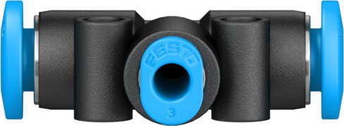Push-in T-connector
