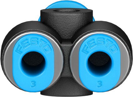 Push-in Y-connector