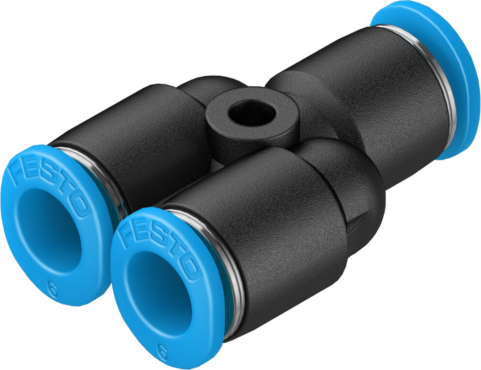 Push-in Y-connector