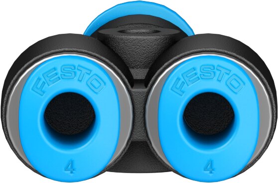 Push-in Y-connector