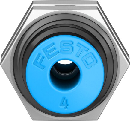 Push-in bulkhead connector