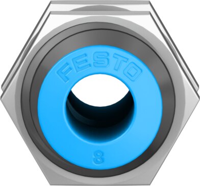 Push-in bulkhead connector