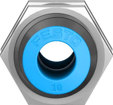 Push-in bulkhead connector