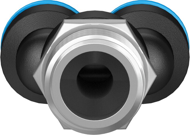 Push-in Y-fitting
