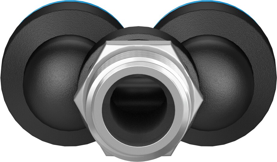 Push-in Y-fitting