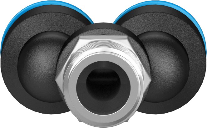 Push-in Y-fitting