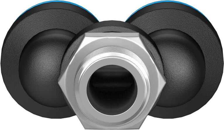 Push-in Y-fitting