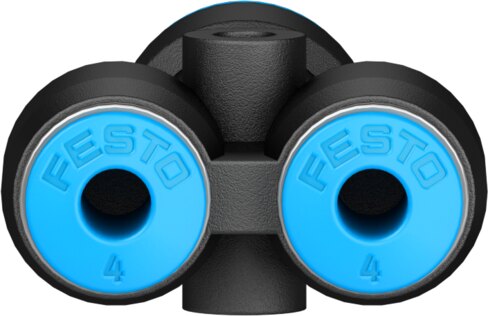 Push-in Y-connector