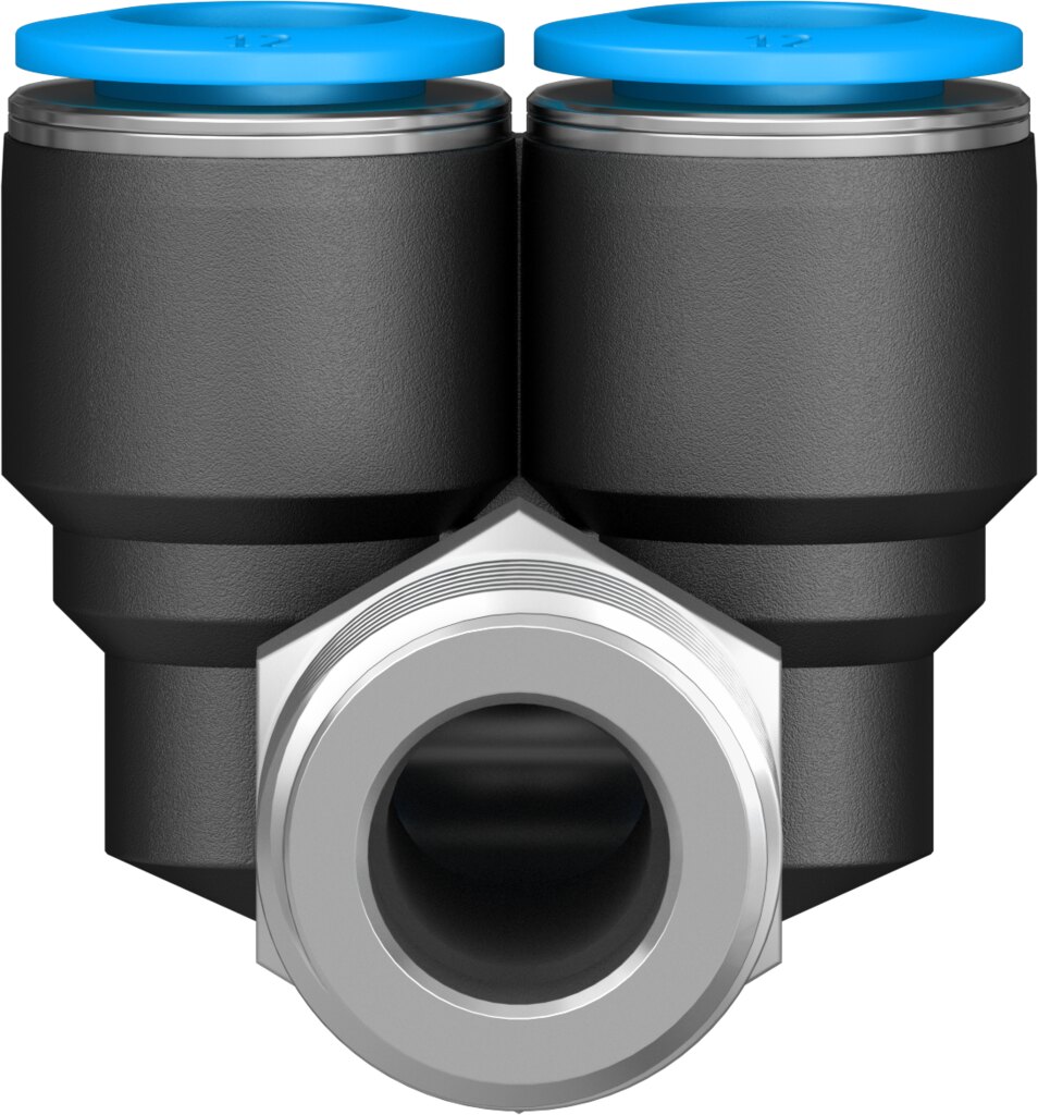 Push-in Y-fitting