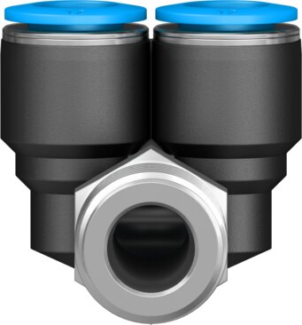 Push-in Y-fitting