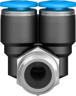 Push-in Y-fitting