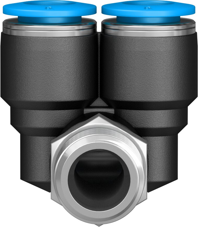 Push-in Y-fitting