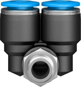 Push-in Y-fitting