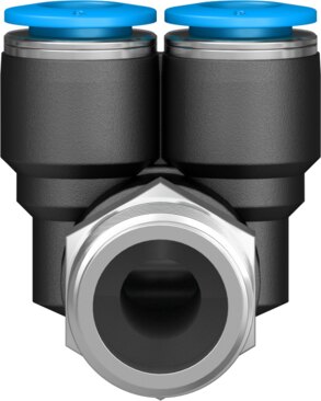 Push-in Y-fitting