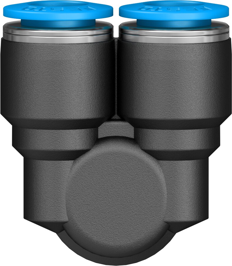 Push-in Y-fitting