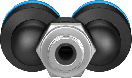 Push-in Y-fitting