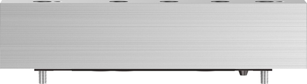 Vertical pressure exhaust plate